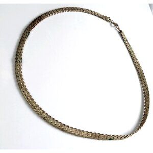 Chain Necklace 16 1/2" Vintage Gold Tone